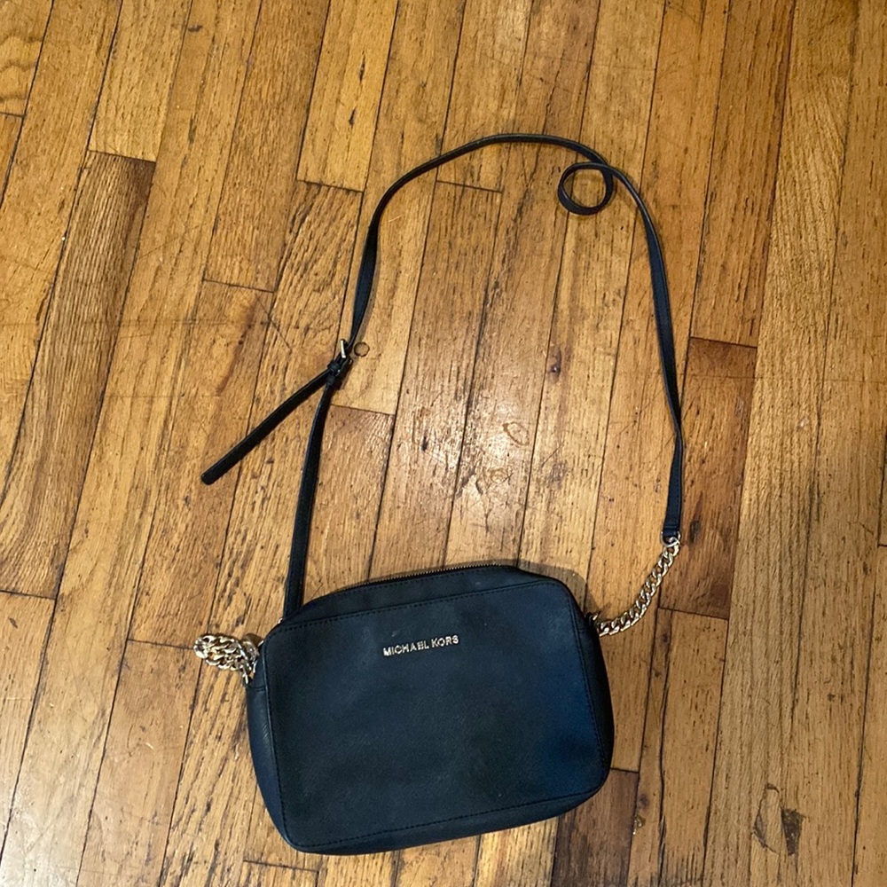 Michael Kors Leather Cross Body Bag